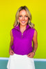 SSYS Rory Sleeveless Vest Top In Orchid