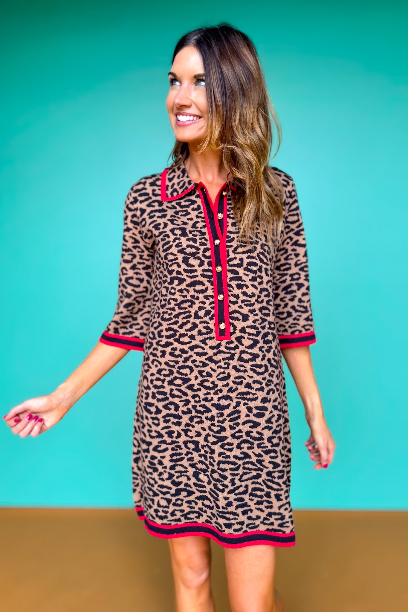 SSYS Eleanor Knit Dress In Animal