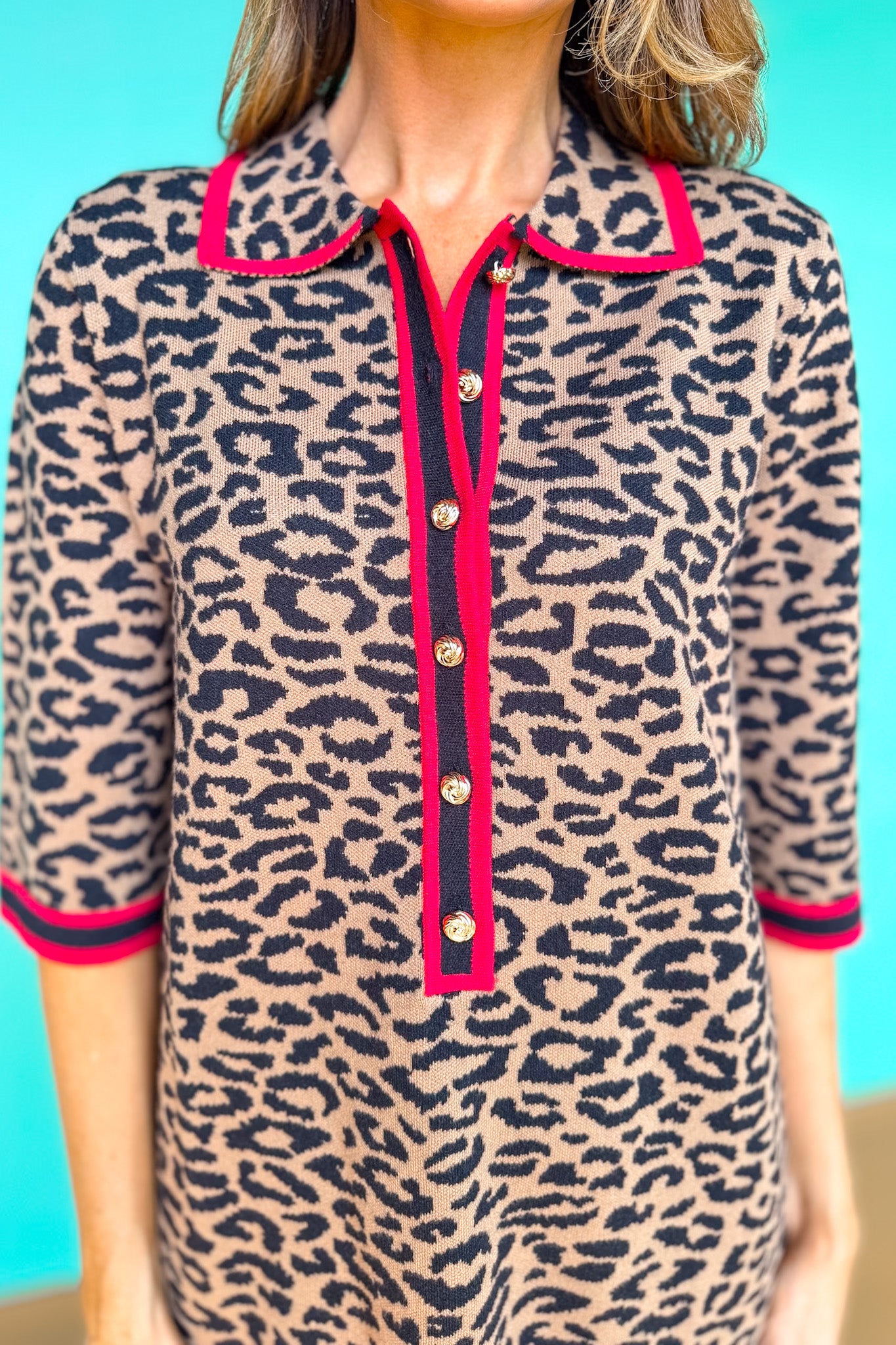 SSYS Eleanor Knit Dress In Animal
