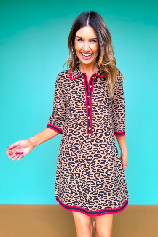 SSYS Eleanor Knit Dress In Animal