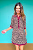 SSYS Eleanor Knit Dress In Animal