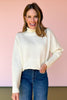 Cream Turtleneck Long Sleeve Sweater *FINAL SALE*