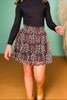SSYS Kids Ella Mesh Tulle Skirt In Animal