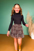 SSYS Kids Signature Long Sleeve Turtleneck In Black