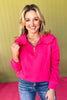 SSYS The Lucy Scallop Pullover In Pink