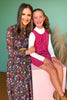 SSYS Kids Bitsy Tweed Jumper Dress In Pink