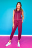 SSYS Scuba Vest In Mulberry