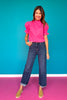 SSYS Dahlia Smocked Top In Pink
