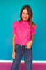 SSYS Dahlia Smocked Top In Pink