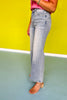 Mica High Rise Super Wide Leg Palazzo Crop Jeans