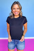 SSYS Signature Double Lined Lightweight Air Tee Shirt In Black
