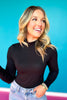 SSYS Signature Long Sleeve Turtleneck In Black