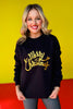 SSYS Merry Christmas Sweatshirt In Black