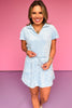 SSYS Terry Skirt In Blue