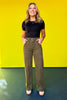 Mica Olive Super High Double Waistband Wide Leg Jeans *FINAL SALE*