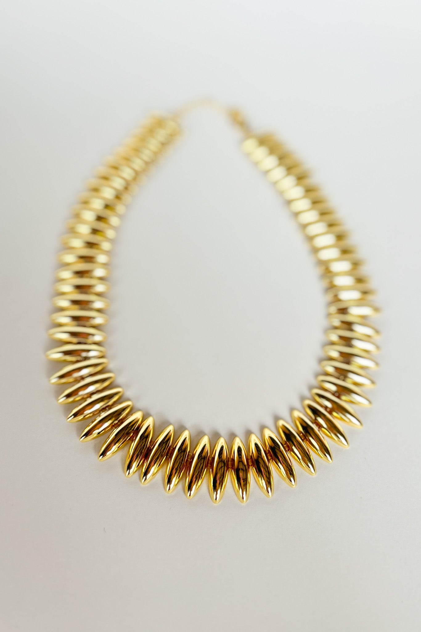 Gold Tribal Statement Necklace accessory, gold necklace, chunky necklace, statement necklace, SSYS by Mallory Fitzsimmons