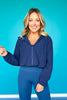 SSYS Dark Navy Zip Hooded Jacket