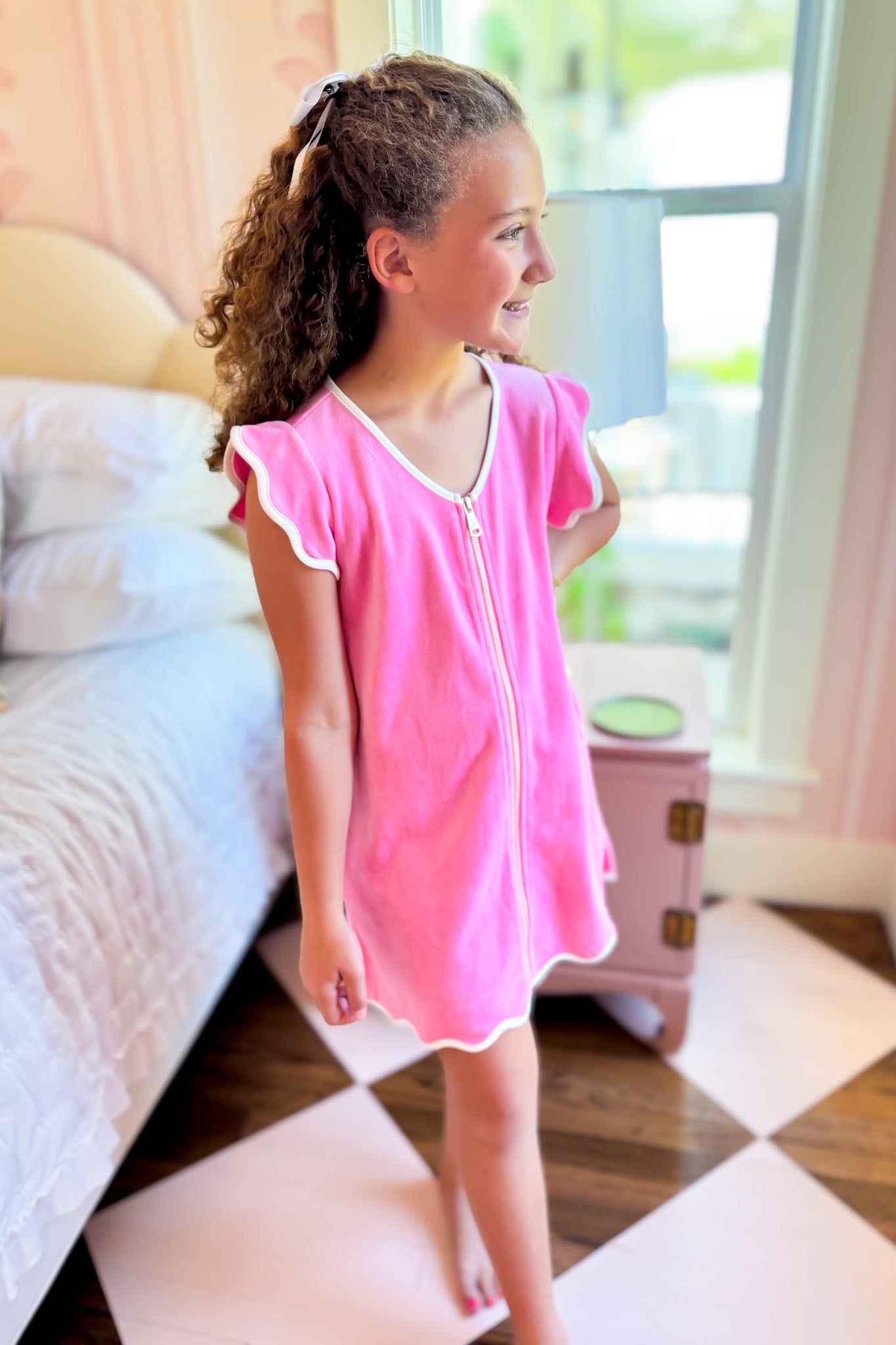 SSYS Kids BubbleGum Pink Get Ready Robe™