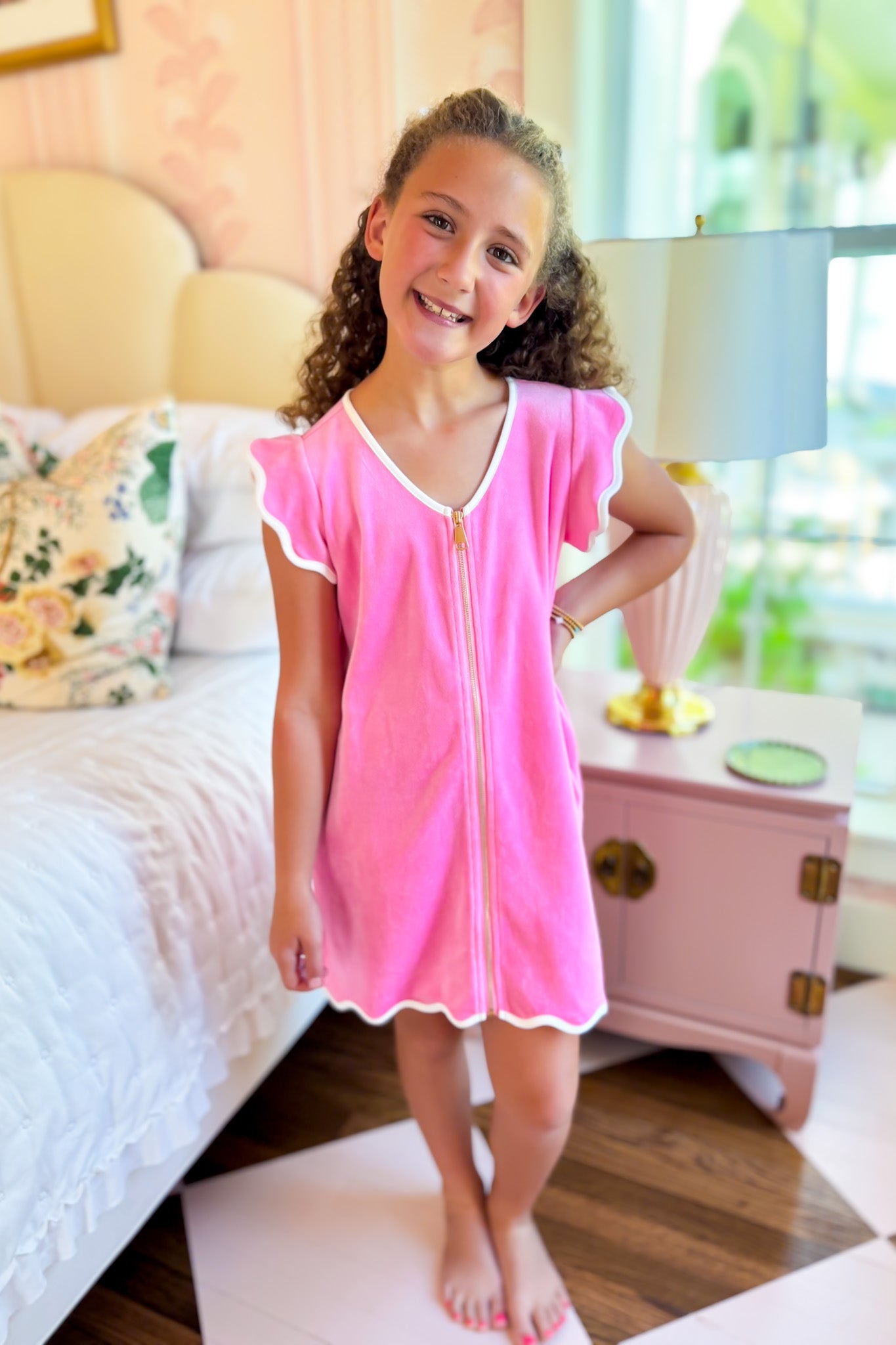 SSYS Kids BubbleGum Pink Get Ready Robe™