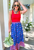 SSYS Red Ribbed Square Neck Padded Tank, easy to wear, summer essential, ssys by mallory fitzsimmons