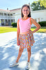 SSYS Kids Lottie Pleated Skort In Retro Floral
