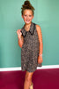 SSYS Kids Gemma Sleeveless Dress In Animal Spots