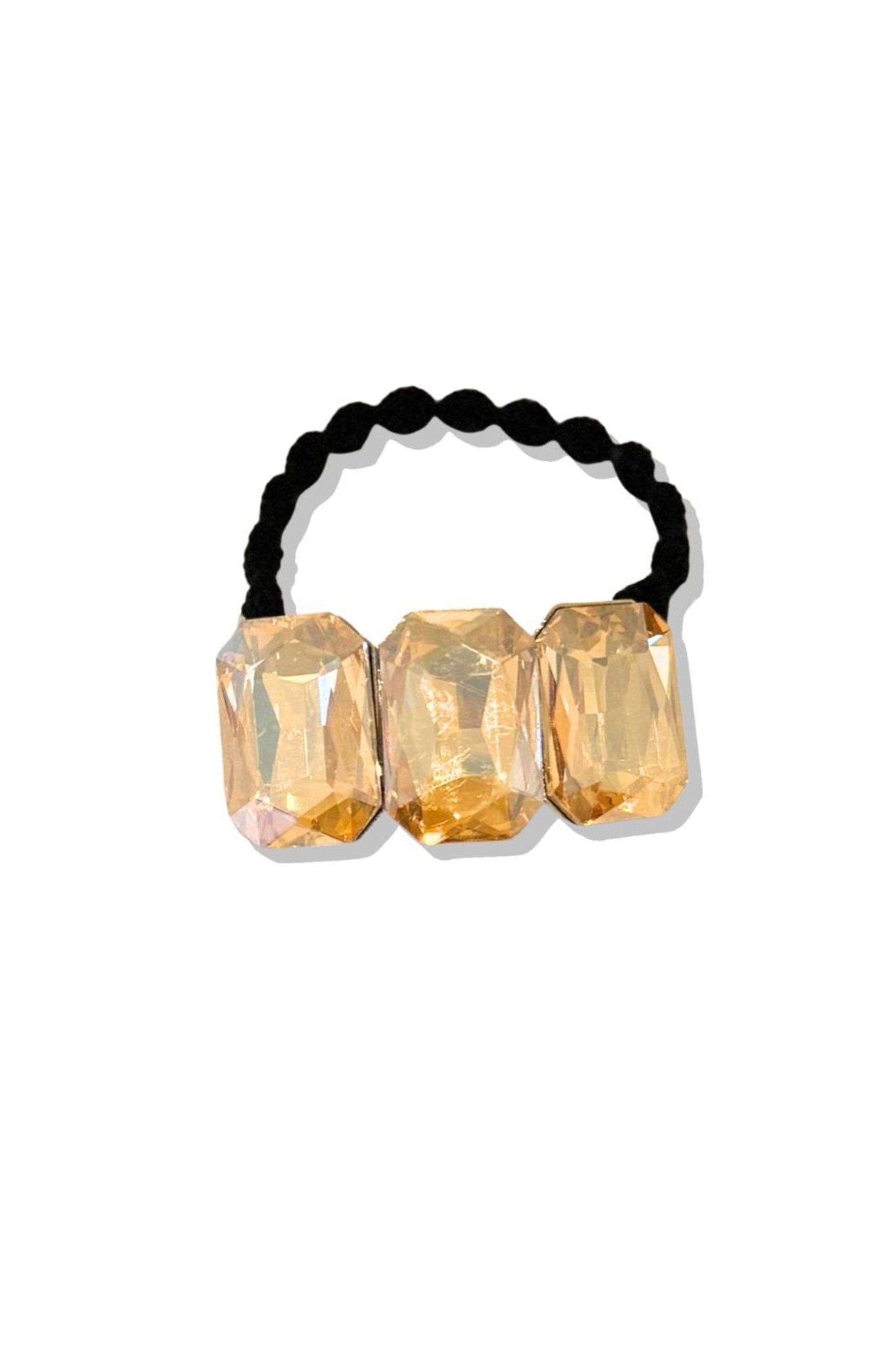 Triple Crystal Rectangle Hair Band