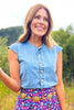 SSYS Lauren Ann Denim Top