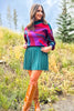 SSYS Wynn Pleated Knit Skort In Hunter