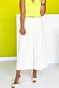 SSYS Jules Cropped Trouser Pants In Ivory