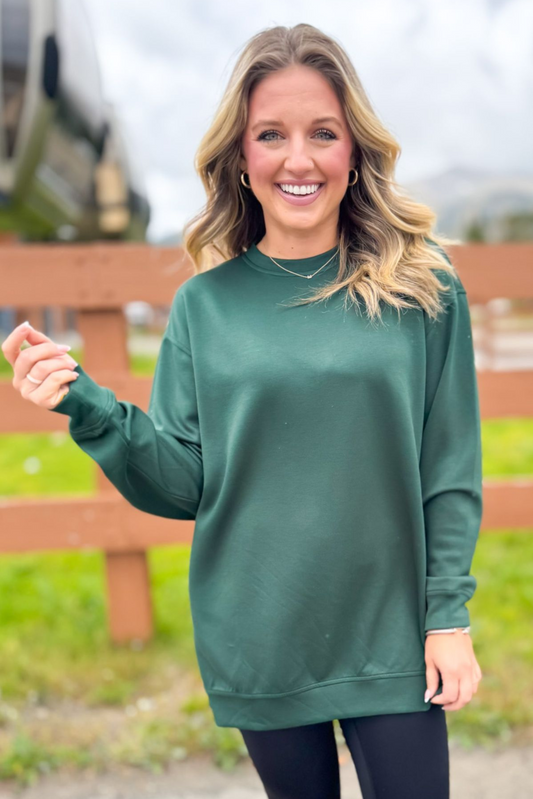 SSYS Lilly Air Sweatshirt In Hunter