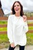 SSYS Lilly Air Sweatshirt In White