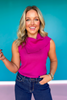 SSYS Farrah Sleeveless Bandana Top In Orchid