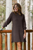 SSYS Merrit Sweater Dress In Brown