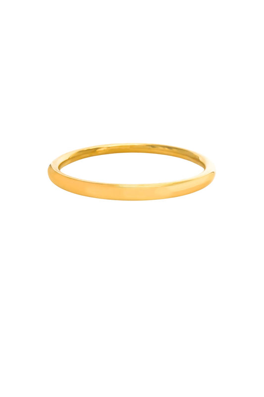 Gold Water Resistant Bangle Bracelet