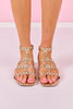 Gold Chainlink Strappy Sandals