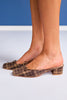 Matisse Brown Plaid Ballet Mules