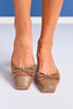 Matisse Mocha Tulle Ballet Mules