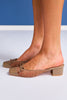 Matisse Mocha Tulle Ballet Mules