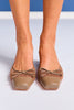 Matisse Mocha Tulle Ballet Mules