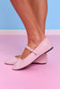 Shu Shop Pink Classic Ballet Flats