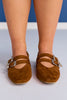 Tan Western Ballet Flat