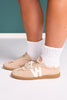 Vintage Havana Taupe Logo Sneakers