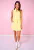 SSYS Peyton Scuba Skort In Butter Yellow