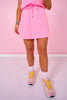 SSYS Peyton Scuba Skort In Bright Pink