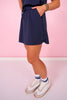 SSYS Peyton Scuba Skort In Navy
