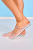 Clear Jelly Mary Jane Flats