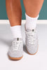 Shu Shop Light Blue Suede Low Profile Sneakers