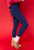 SSYS Navy Incognito Fleece Lined Leggings