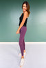 SSYS Purple Incognito Fleece Lined Leggings
